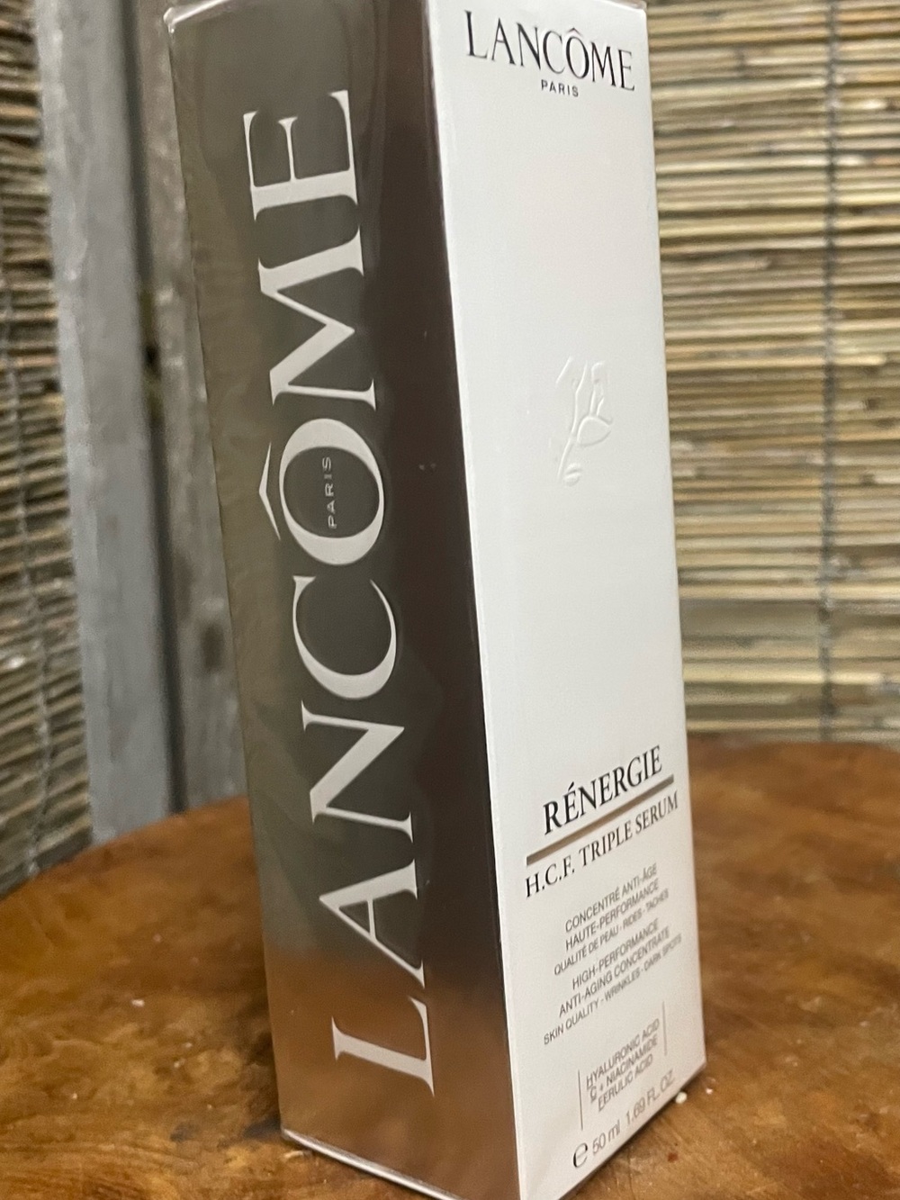 Lancôme Rénergie H.C.F. Triple Serum in White and Silver Packaging